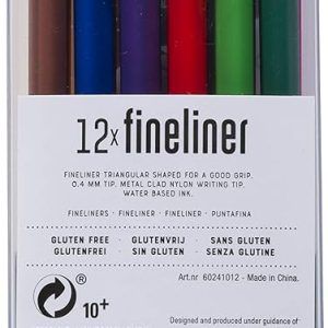 bruynzeel fineliner 12/pack