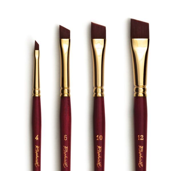RAPHAEL SEPIA ACRYL BRUSH ANGULAR 8741-16