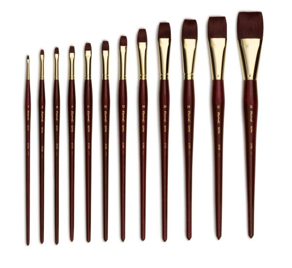 Raphael Sepia Acryl Flat short 8740-12