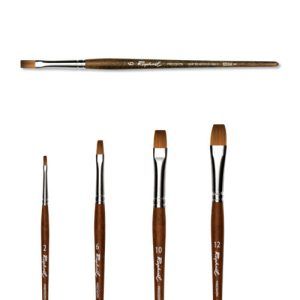 PRECISION WATERCOLOUR BRUSH - watercolor 8534-12 / flat
