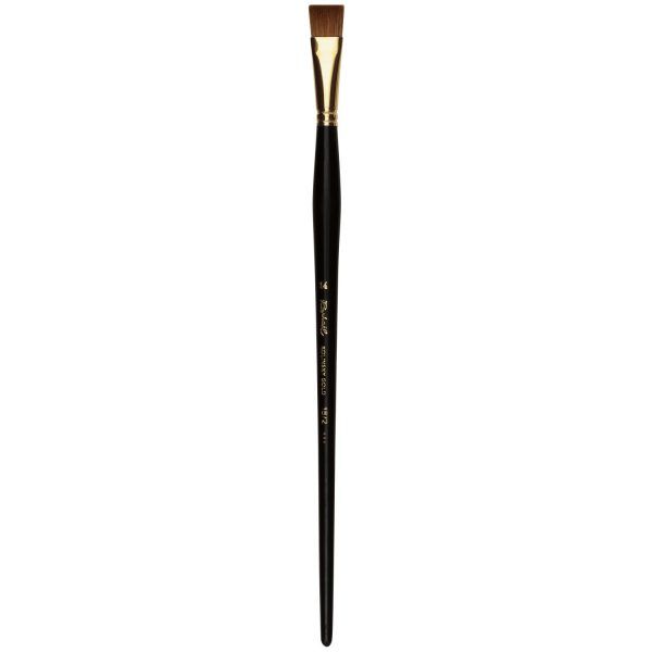 KOLINSKY GOLD SHORT FLAT BRUSH - oil, acrylic & tempera 1872-14