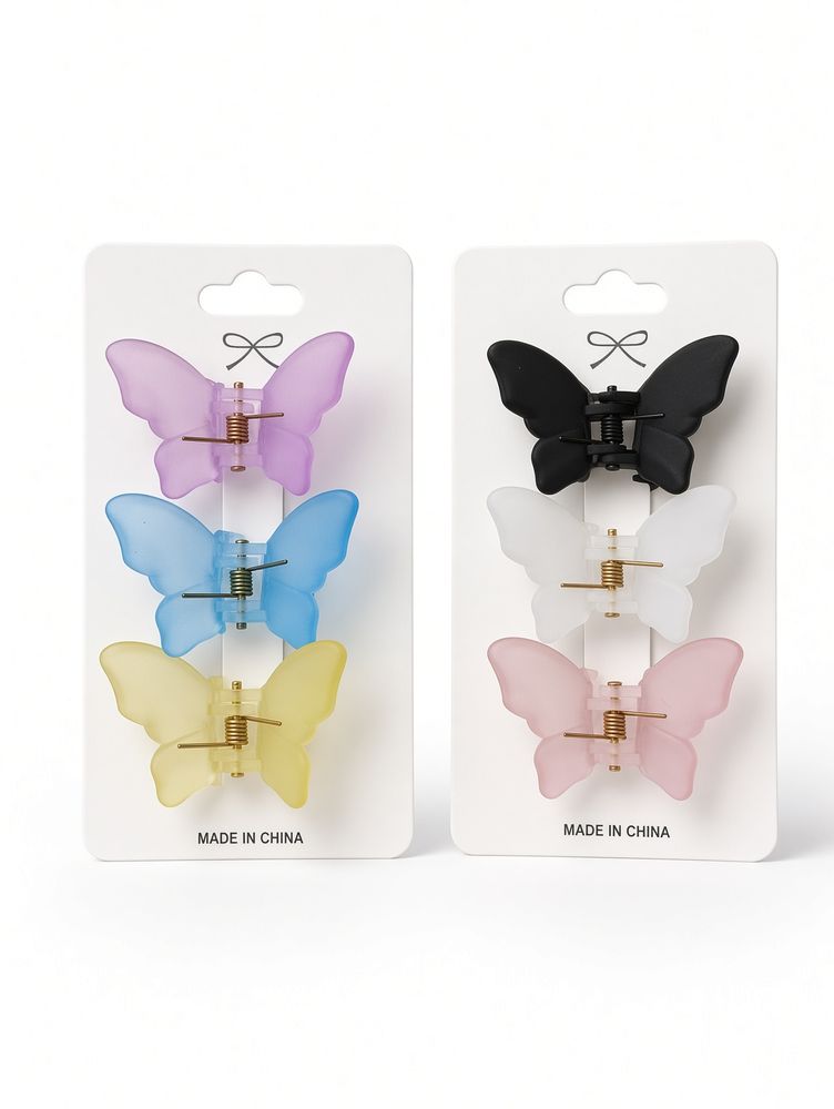 Set broches mariposas