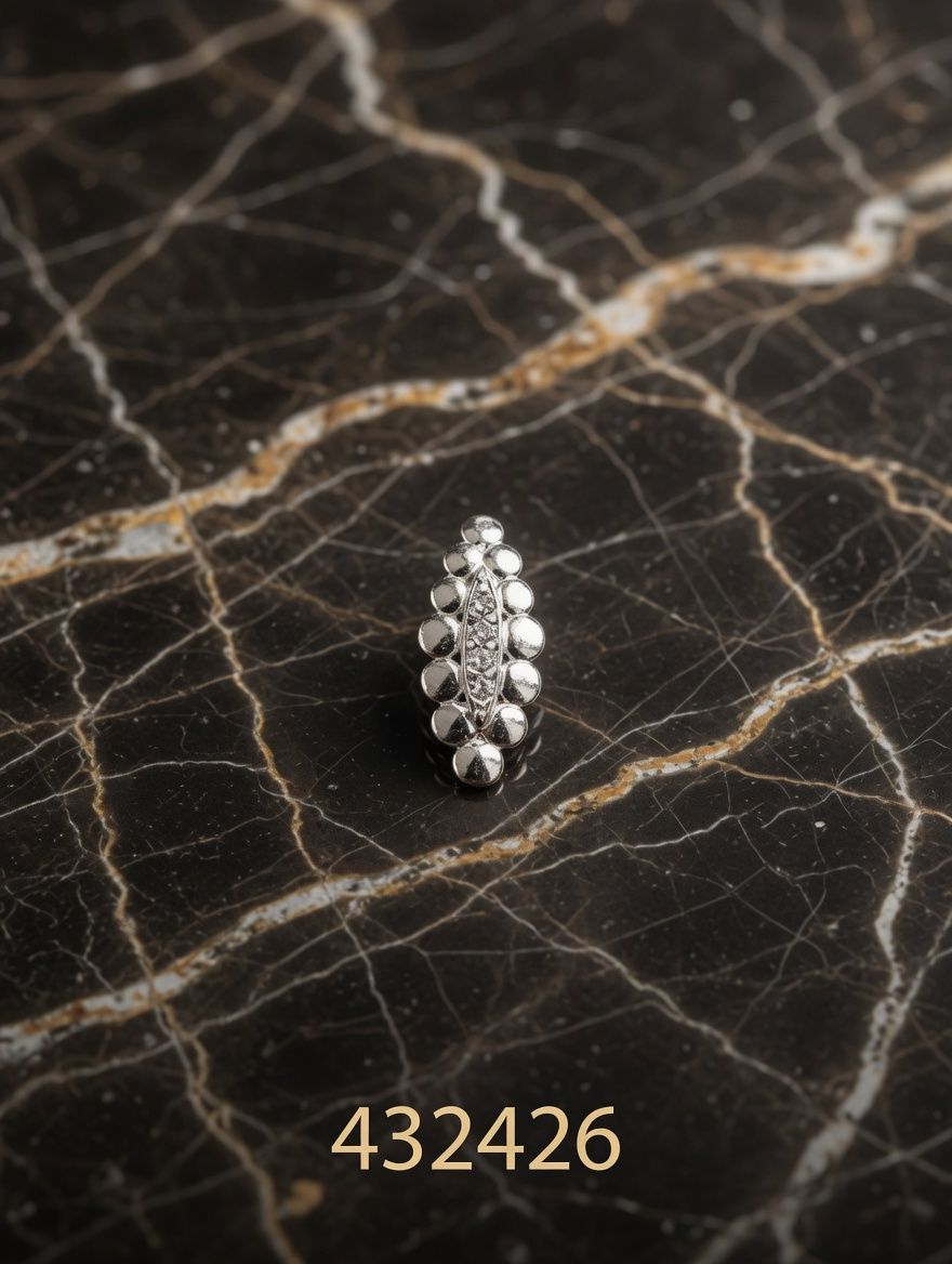 DIJE MICROPAVE ZIRCON PLT. IMPORTANTE - imagen 1