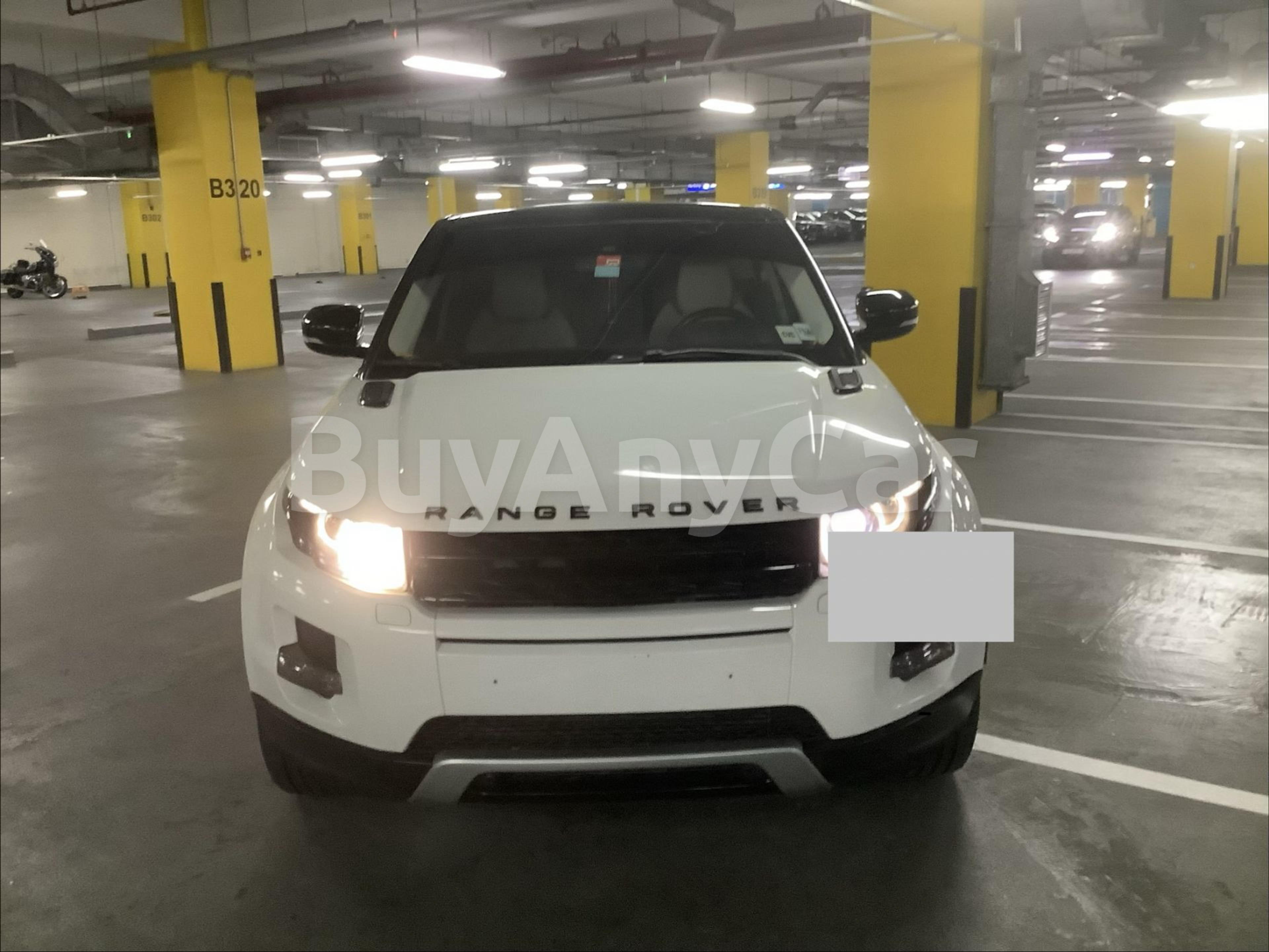 2012 Land Rover Range Rover Evoque