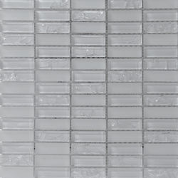 MOZAIC, KERAMYTH, STARK WHITE GLASS GIC4823 30X30 cm, alb