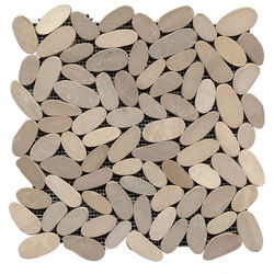 MOZAIC, PORCELANOSA GRUPO, PARADISE LAKE STONE CREMAS 30X30 cm, crem