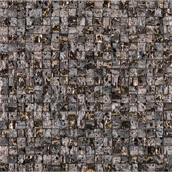 MOZAIC, PORCELANOSA GRUPO, ELITE LAVA STONE MIX GOLD SILVER 30X30 cm, gri