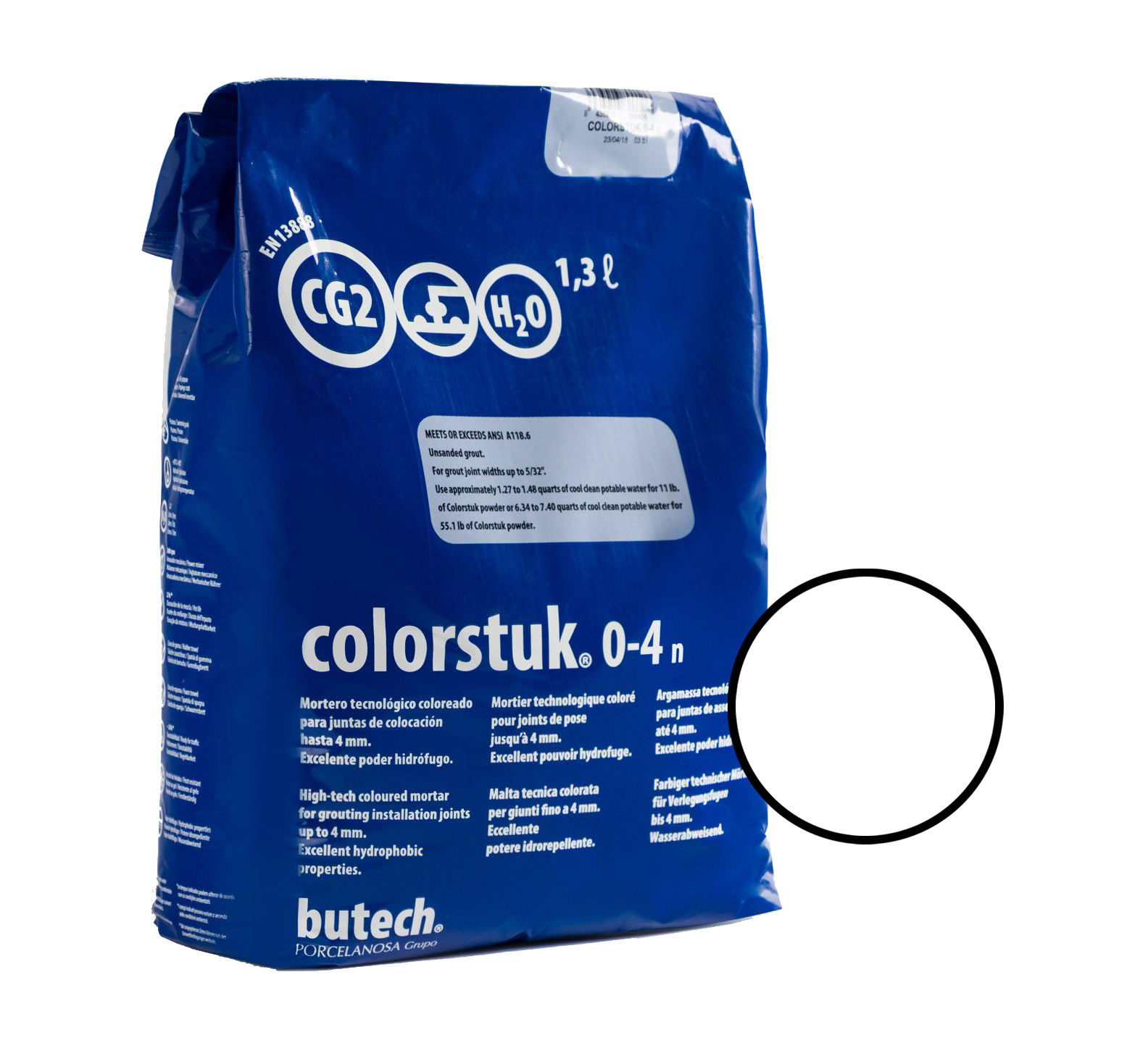 COLORSTUK 0-4 BLANCO N 5 KG