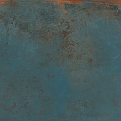 GRESIE PORTELANATA, exterior/interior, COVERLAM, DISTRITO ZINC 60X120X0.56 cm, turquoise