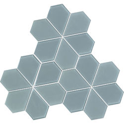 MOZAIC, PORCELANOSA GRUPO, LOTUS SKY 30X33X0,6 cm, turquoise