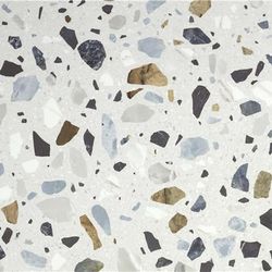 GRESIE PORTELANATA, exterior/interior, STN CERAMICA, CRISP XL WHITE MT 60X60 cm, multicolor