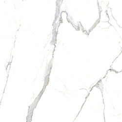 GRESIE PORTELANATA, KERAMYTH, SATORI STATUARIO 120X120 X0.9 cm, alb