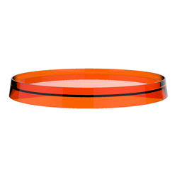 DISC CRISTAL Ø 185 MM, CULOAREA TANGERINE ORANGE