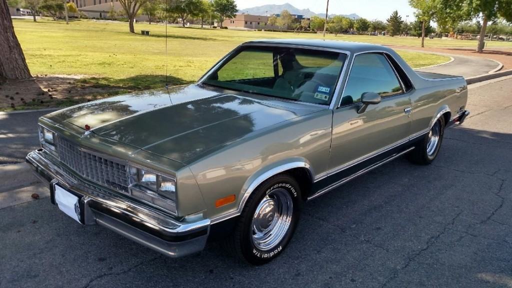 1985 Chevrolet El Camino Classic Green Hornet