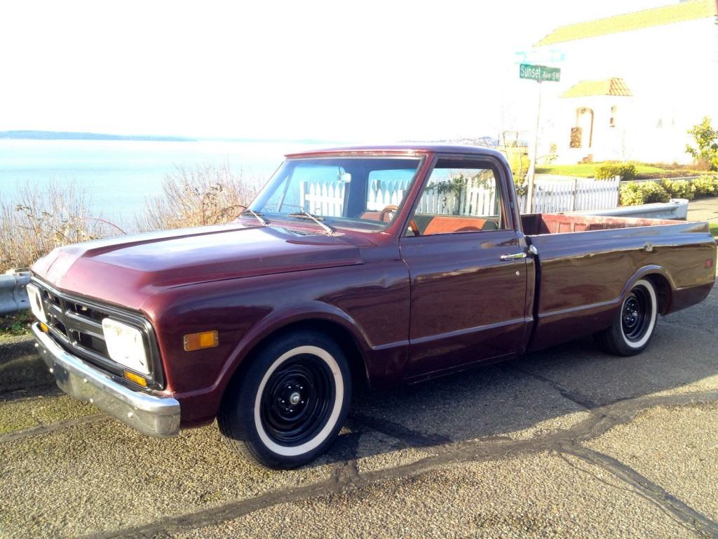 1968 GMC C 10 Lowered BB Custom pick-up truck