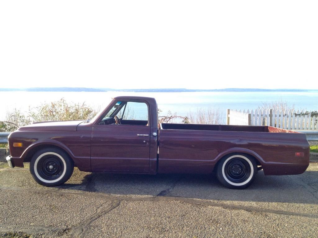 1968 GMC C 10 Lowered BB Custom pick-up truck