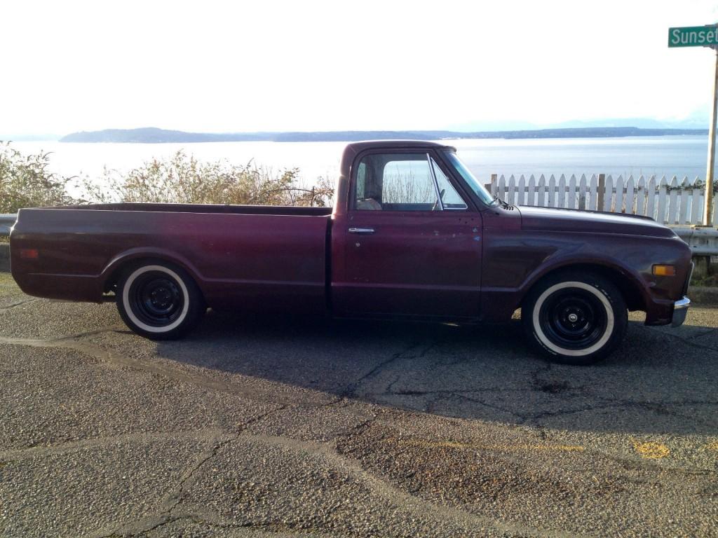 1968 GMC C 10 Lowered BB Custom pick-up truck