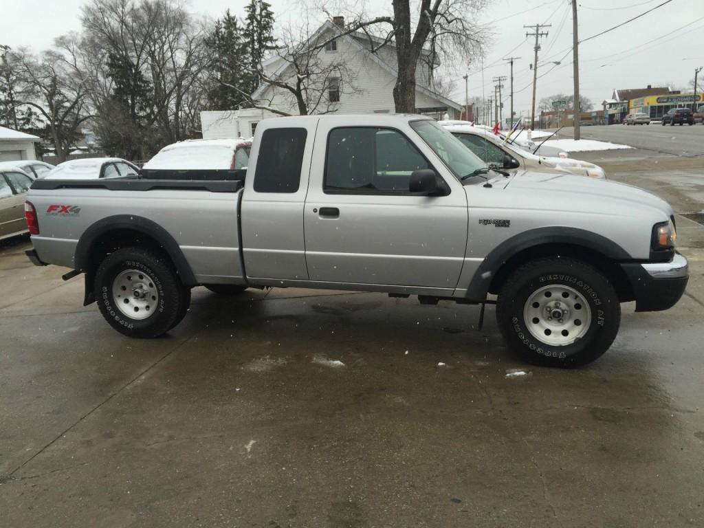 2002 Ford Ranger 4X4 FX4 Extended Cab