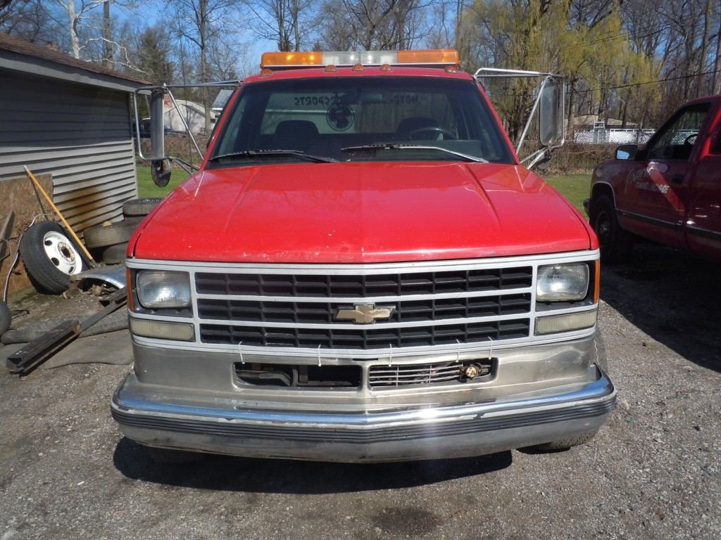 1993 Chevrolet 3500HD Tow Truck, Roll Back, Flat Bed, Wrecker, 6.5 Turbo Diesel