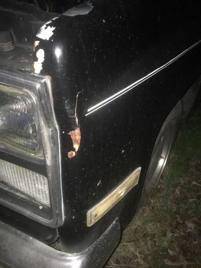 Rolling chassis 1987 Chevrolet C-10 Custom Deluxe