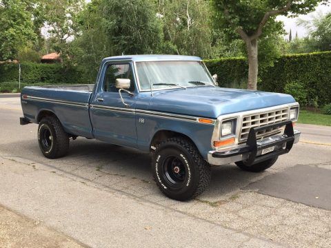 4-speed stick shift 1976 Ford F 150 Custom Standard pickup for sale