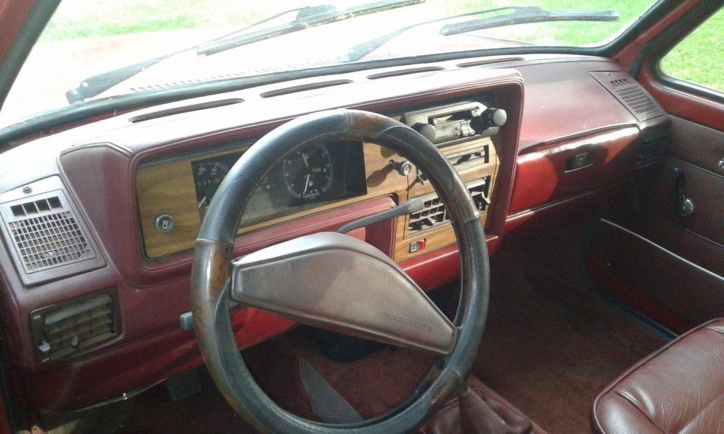 Freshly restored 1980 Volkswagen Rabbit LX pickup