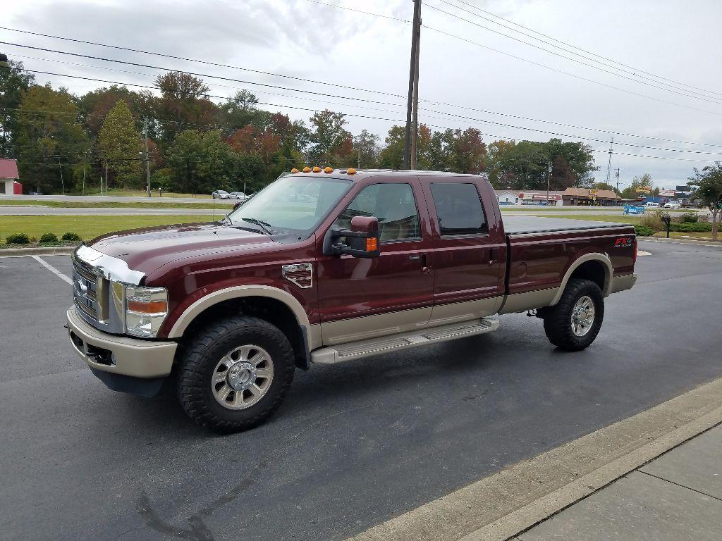 fully loaded 2010 Ford F 350 King Ranch Lariat FX4 pickup for sale