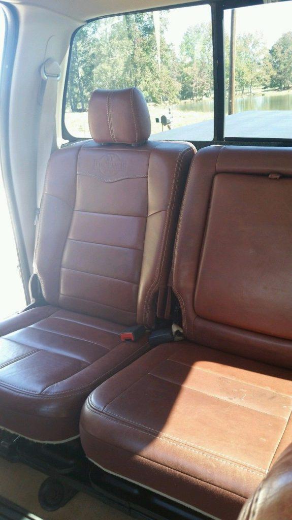 fully loaded 2010 Ford F 350 King Ranch Lariat FX4 pickup