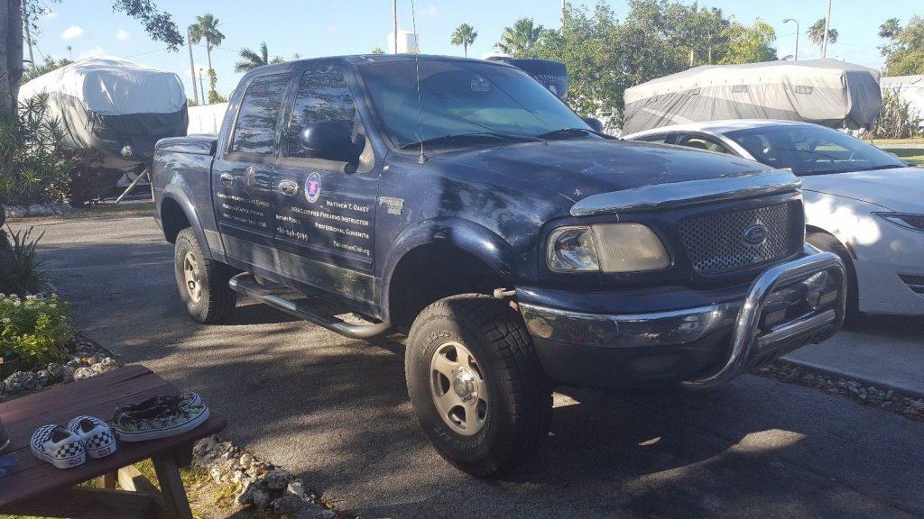 powerful 2002 Ford F 150 King Ranch Lariat pickup