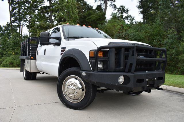 flat bed 2008 Ford F 550 XL pickup