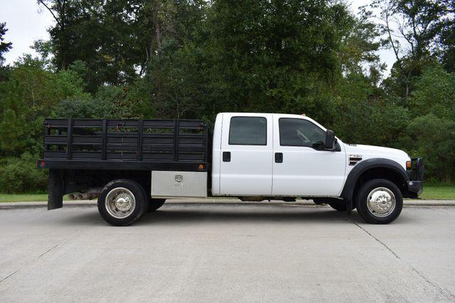 flat bed 2008 Ford F 550 XL pickup