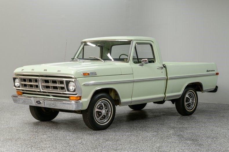 low miles 1971 Ford F 100 pickup