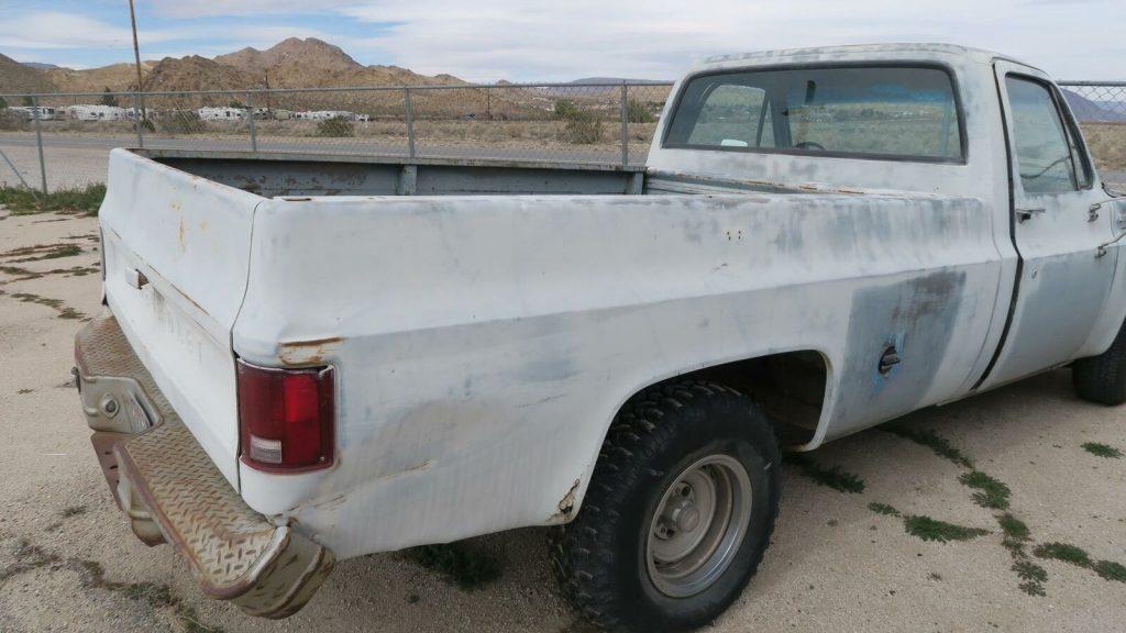 rust free project 1975 Chevrolet C 10 Custom Deluxe pickup