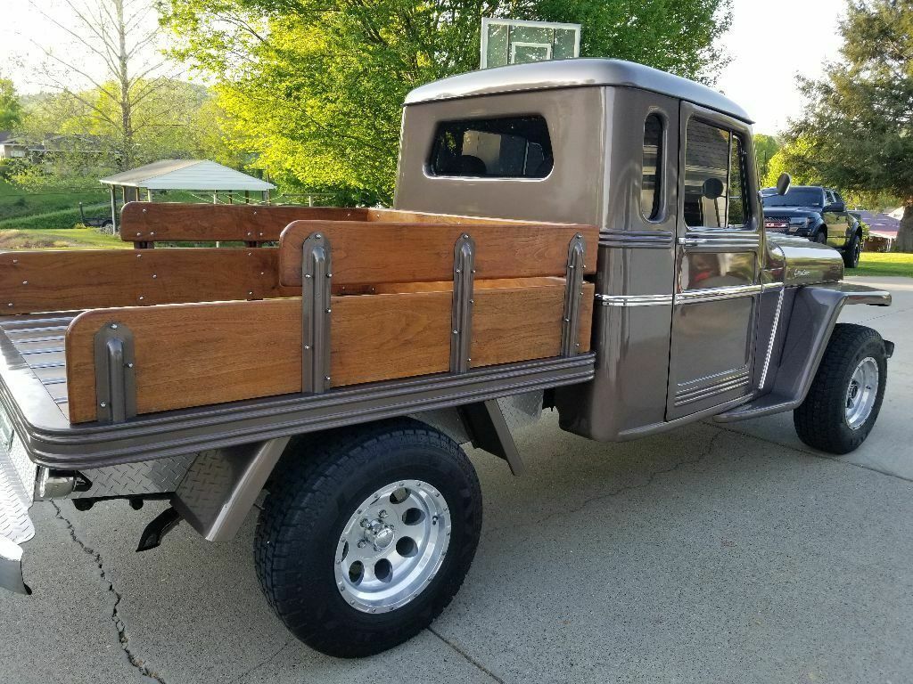 one of a kind custom 1962 Willys pickup