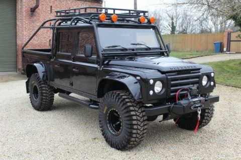 wonderful 1994 Land Rover Defender 130 Spectre 007 pickup for sale