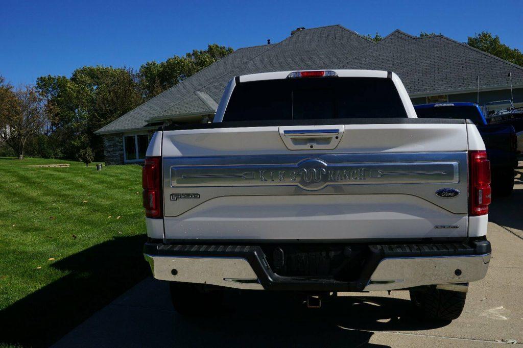 clean 2015 Ford F 150 King Ranch pickup