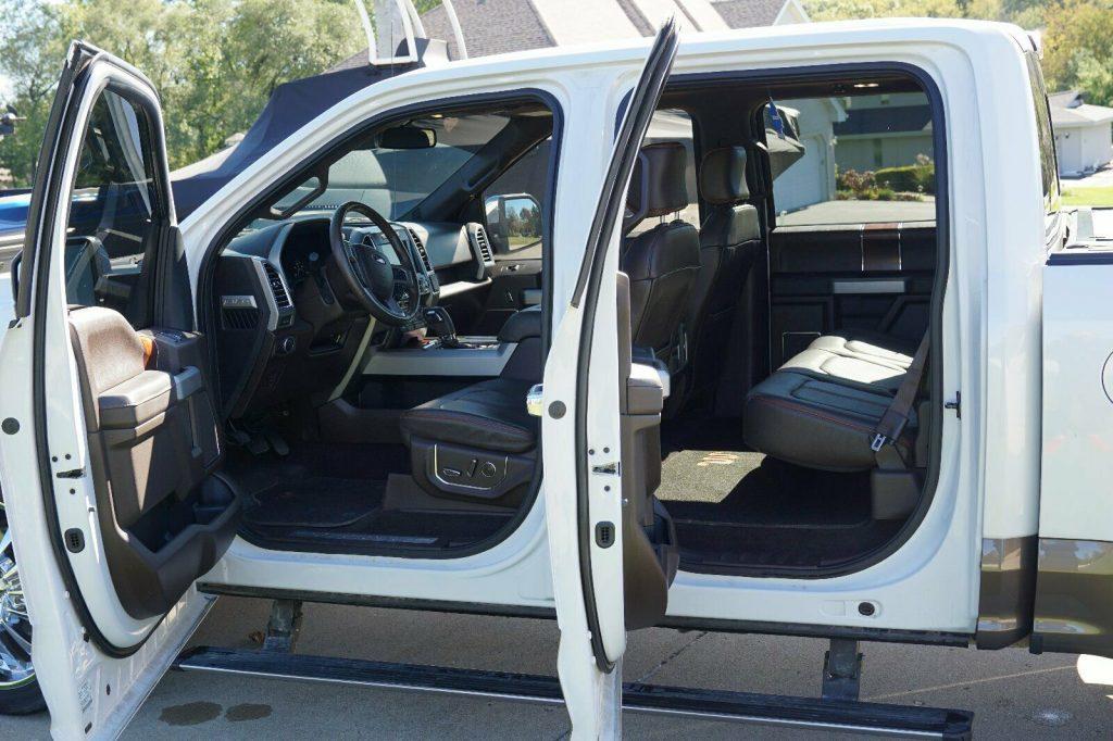 clean 2015 Ford F 150 King Ranch pickup
