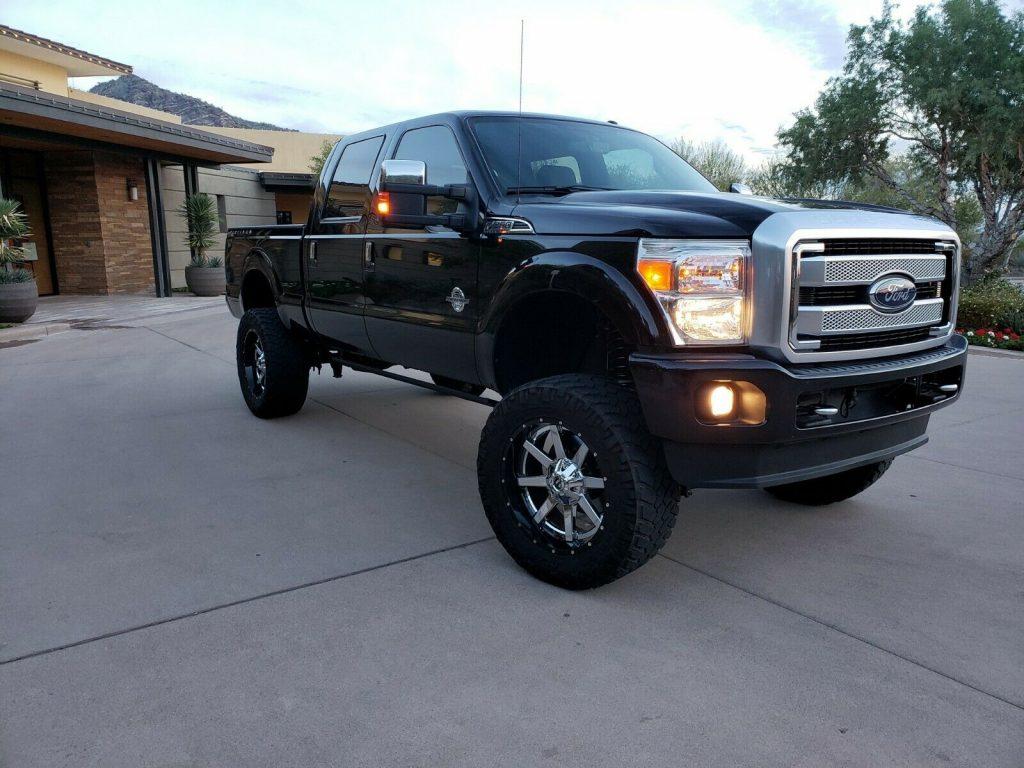 very nice 2016 Ford F 250 PLATINUM pickup