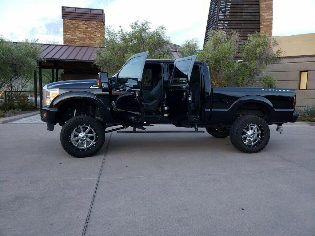 very nice 2016 Ford F 250 PLATINUM pickup