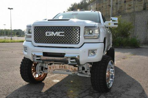 well customized 2015 GMC Sierra 2500 Denali pickup for sale