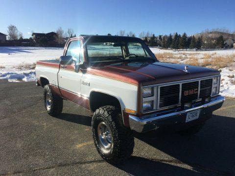 fuel injected 1987 Chevrolet C/K Pickup 1500 Sierra classic pickup for sale