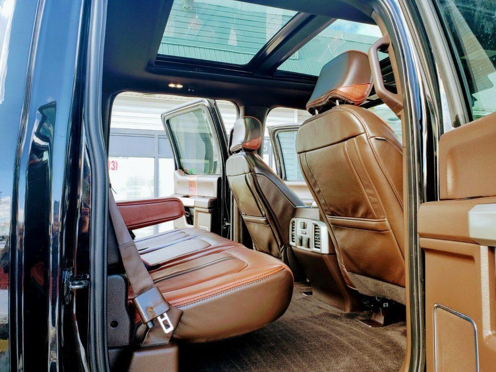 fully loaded 2018 Ford F 150 King Ranch pickup