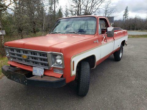 awesome daily driver 1977 Chevrolet Cheyenne pickup for sale