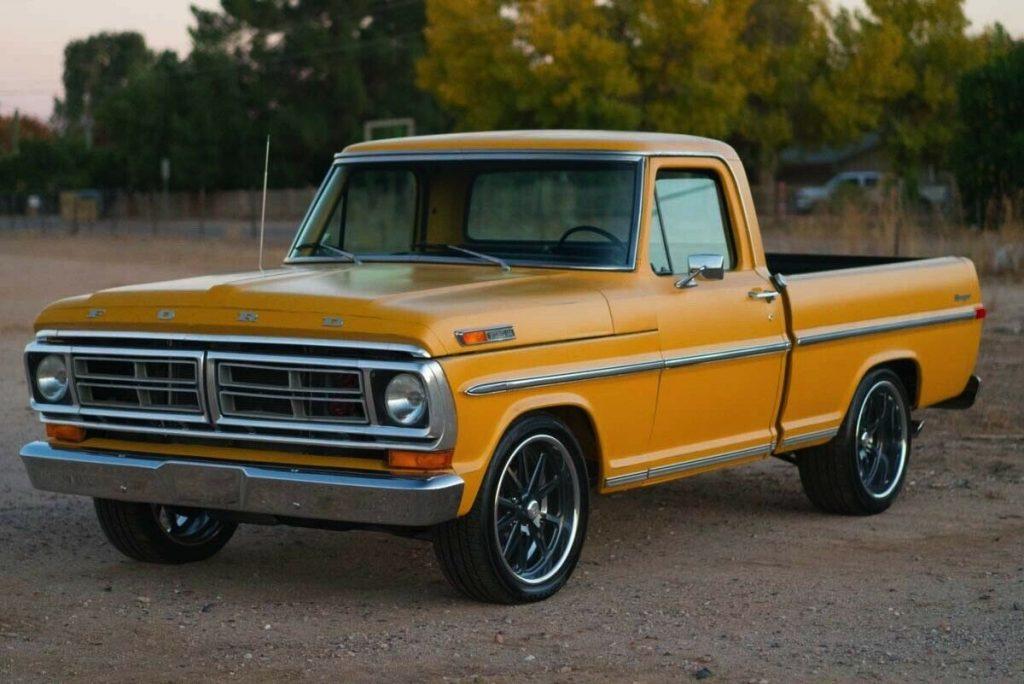 restored 1971 Ford 1/2 Ton Pickup Ranger pickup