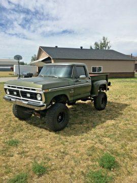 very solid 1976 Ford F 100 Ranger pickup for sale