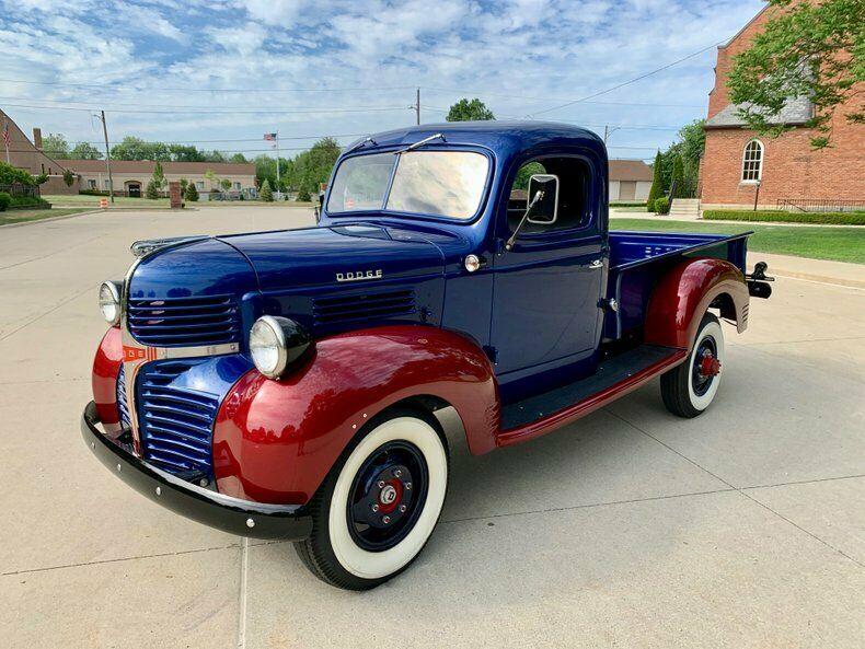 restored 1946 Dodge Pickup