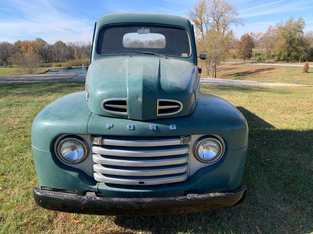 1949 Ford F-1 Pickup Truck Stock Flathead V8 All Gauges Work Runs and Drives