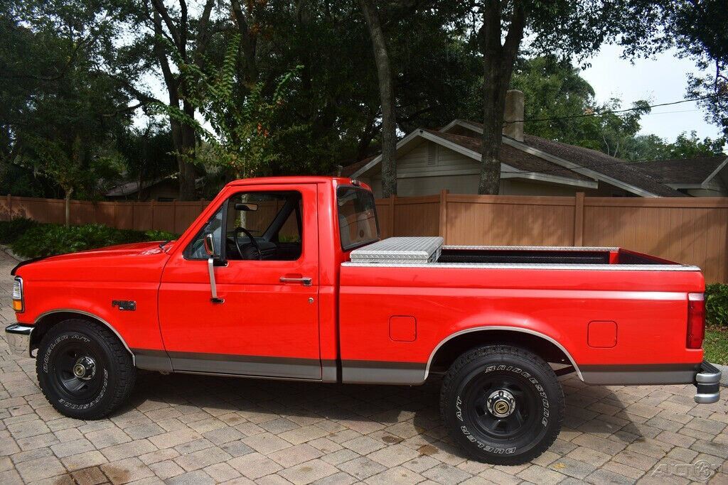 Outstanding 1996 Ford F150 XL Short box Restored Rebuilt 4.9L cy 4 Speed Od A/c