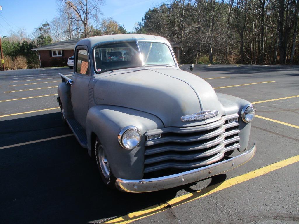 1949 Chevrolet 3100 3 Window 283 V8 Malibu Frontend P/S P/B Runs Good