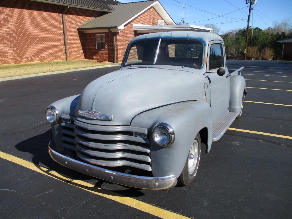 1949 Chevrolet 3100 3 Window 283 V8 Malibu Frontend P/S P/B Runs Good